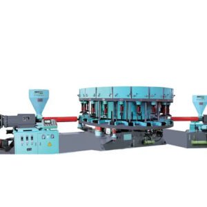MG-216L Full-Auto Round Disk Type Directly And Forming Machine For Double Color Leisure And Sport Shoes